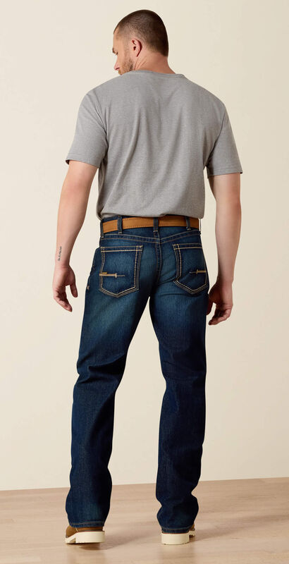 Rebar M4 Low Rise DuraStretch Edge Boot Cut Jean Back